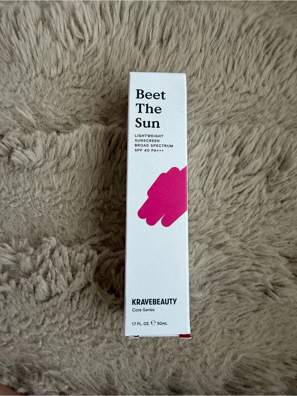 KraveBeauty Beet The Sun Lightweight Sunscreen